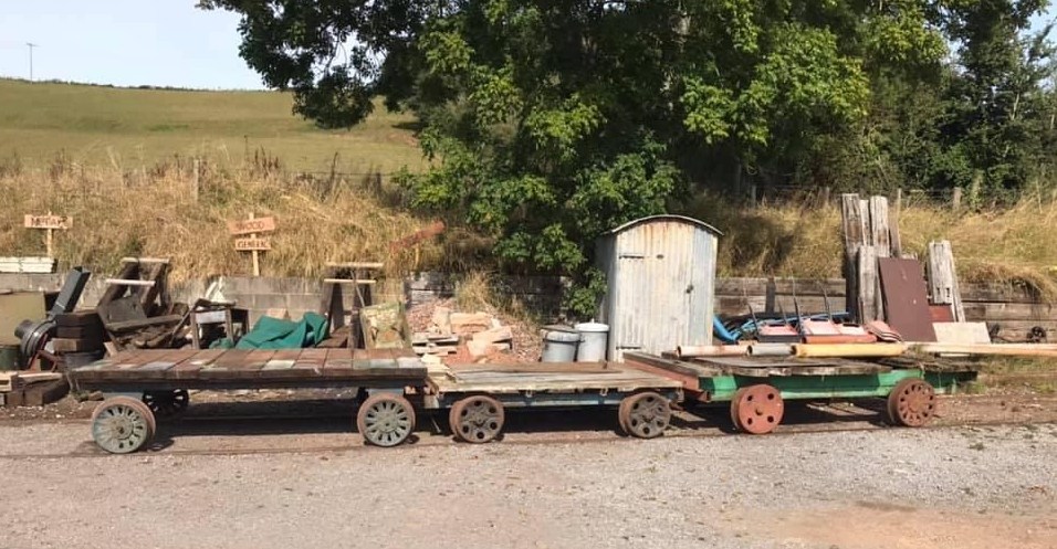 3 Flat Trolley gifted by the Somerset & Dorset Railway Trust to the RTT