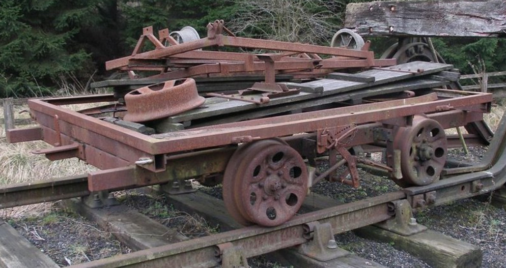 Wickham Type 17 / 17A Trolley (Dismantled to Trailer)
