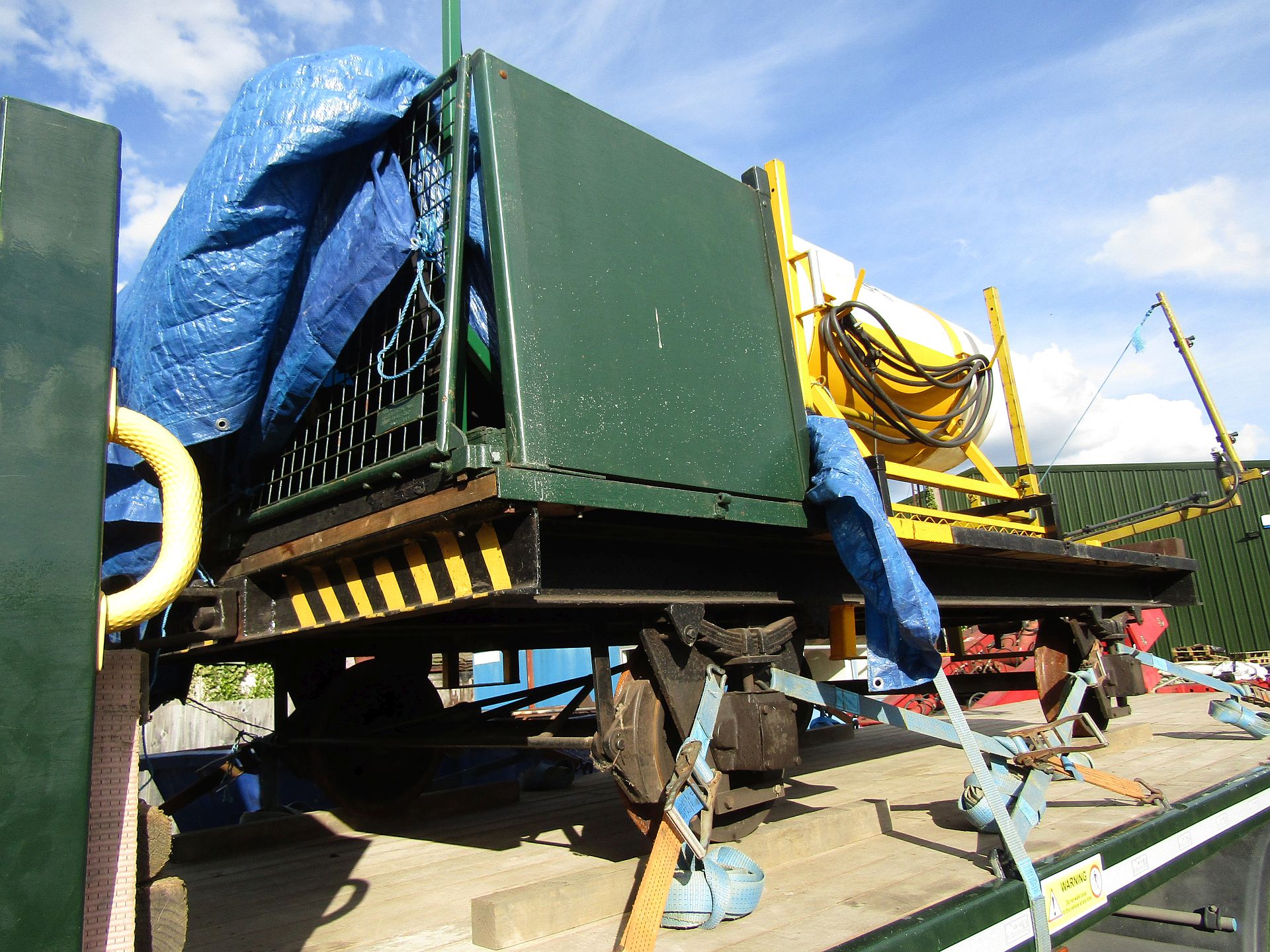 Ex-Kineton (MOD) std gauge weed killer trailer