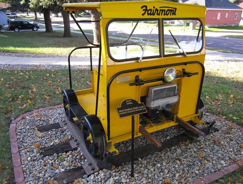 Early Fairmont Speeder (track inspection trolley)