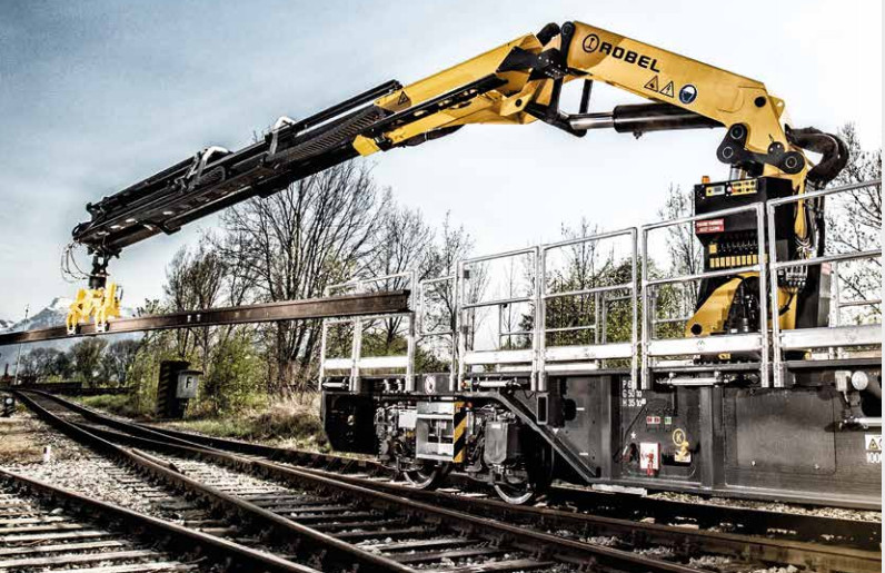 ROBEL Rail Handling vehicle
